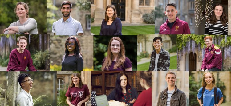 Undergraduate students at St Edmund Hall