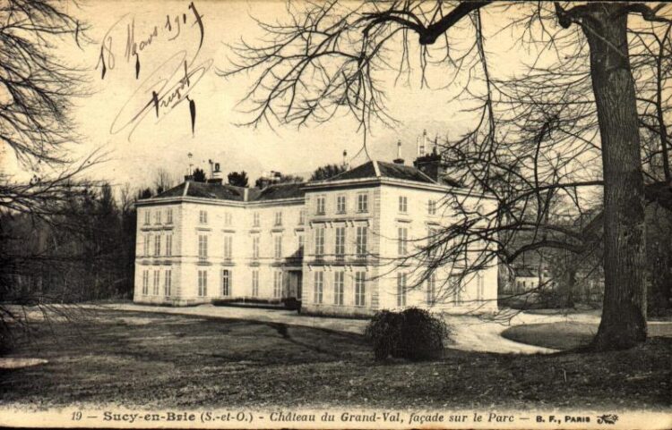 Château du Grand-Val, d’Holbach’s country house, before its destruction in the twentieth century