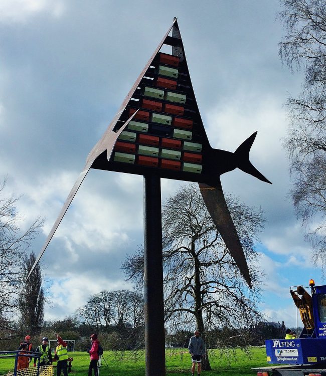 The swift tower in the University Parks