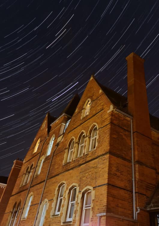 19 Norham Gardens under the stars