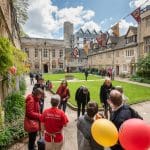 The Front Quad during Access Hall Areas