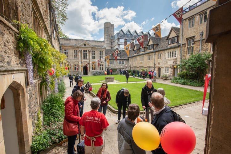 The Front Quad during Access Hall Areas