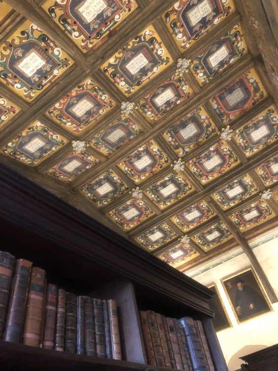 Inside Duke Humfrey's Library