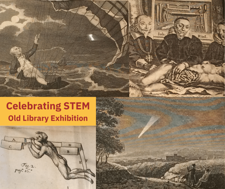 Celebrating Stem at St Edmund Hall library