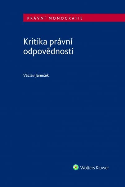 The cover of Václav Janeček's book