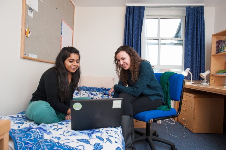 Visiting Students in College accommodation, in the William R. Miller Building