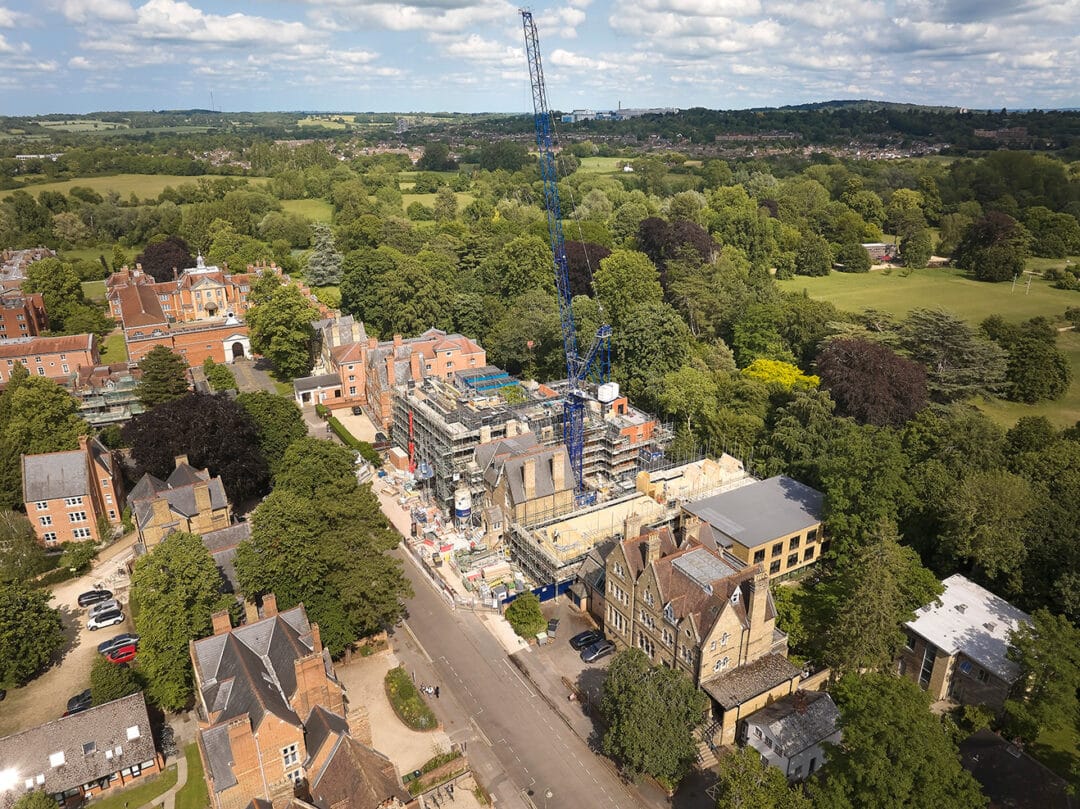 Norham St Edmund aerial shot