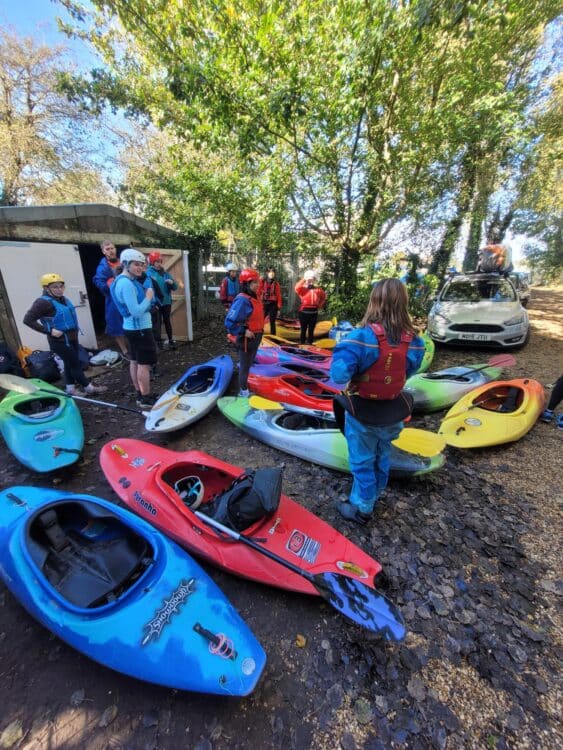 Week 2 Oxford university Canoe and Kayak Club