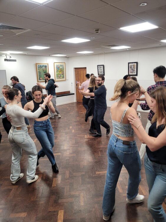 Week 5 Bachata and salsa class