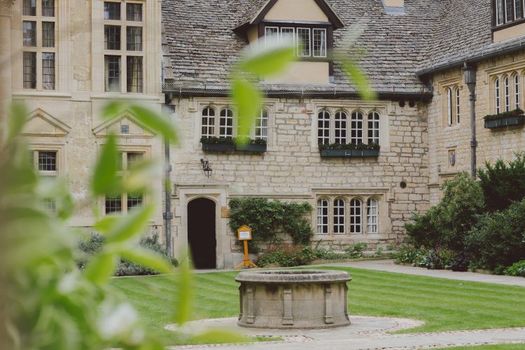 Well in the Front Quad of St Edmund Hall