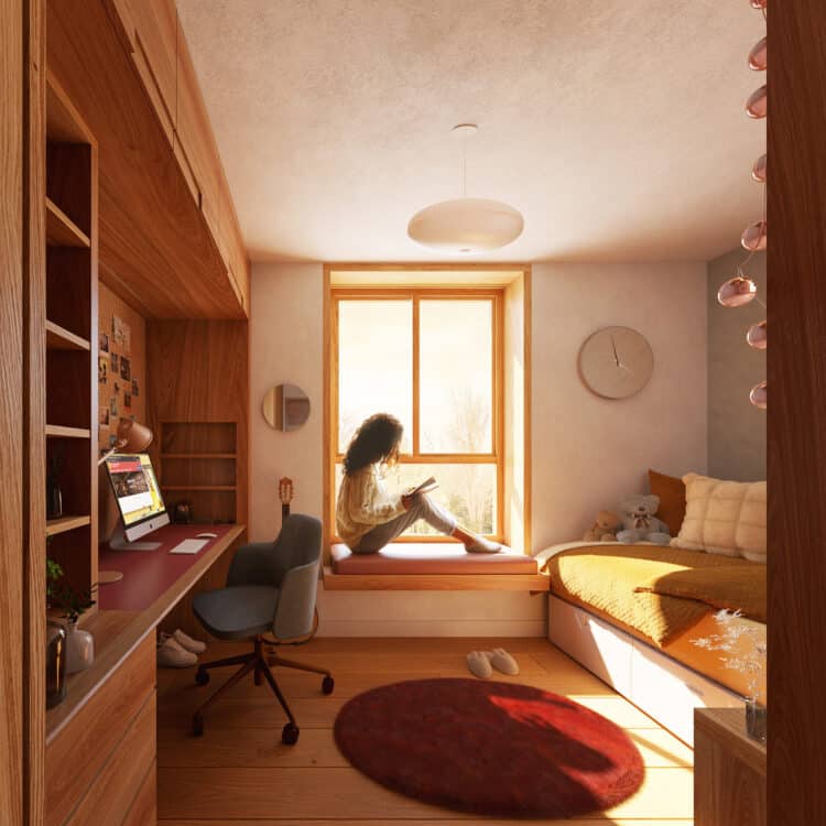 Student bedroom