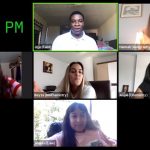 Student Ambassadors questions and answer session on Zoom