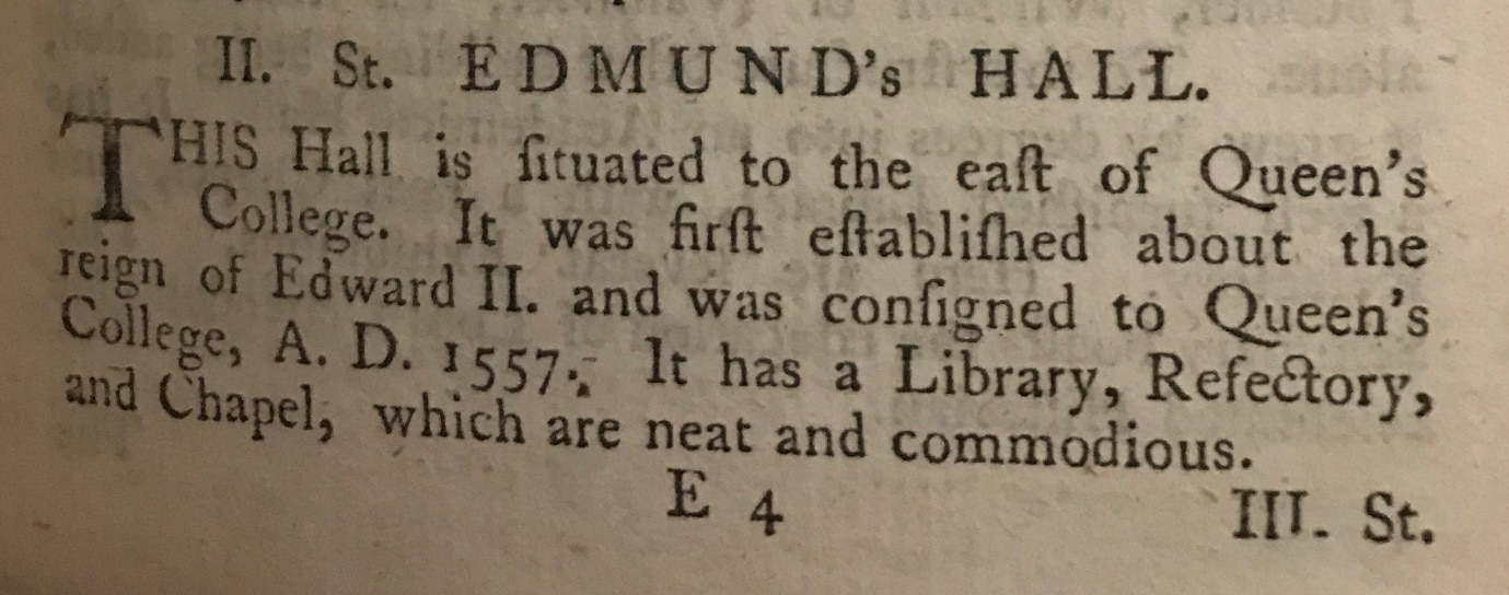 The new Oxford guide: or, Companion through the University (Oxford,1768)