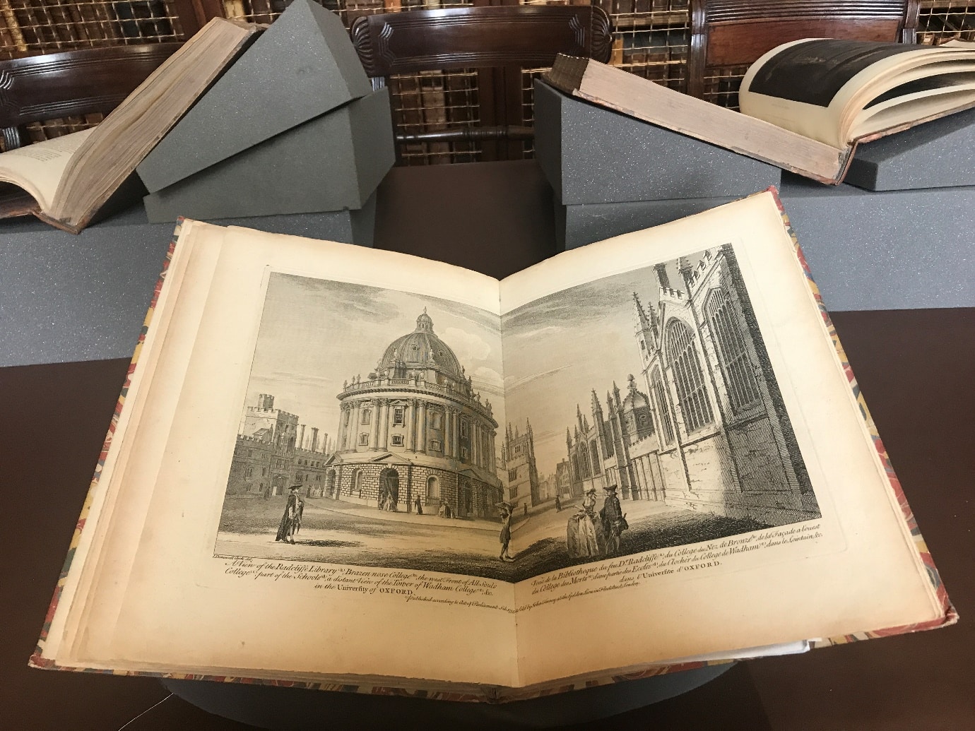 A view of the Radcliffe Library - John Donowell (London, 1755)