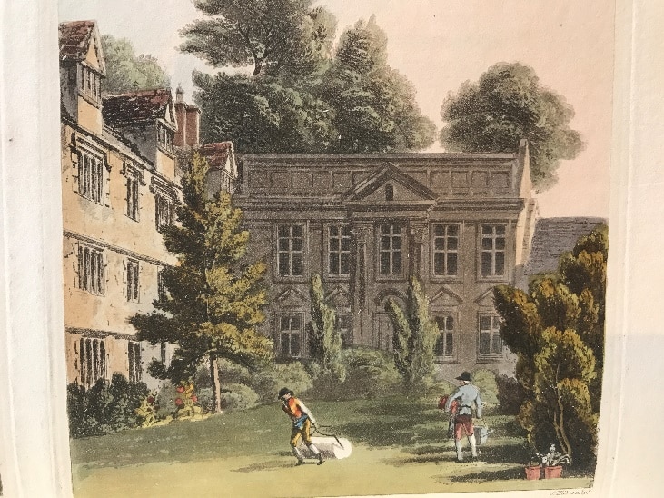 William Combe, A history of the University of Oxford, its colleges, halls, and public buildings. Volume II (London, 1814)