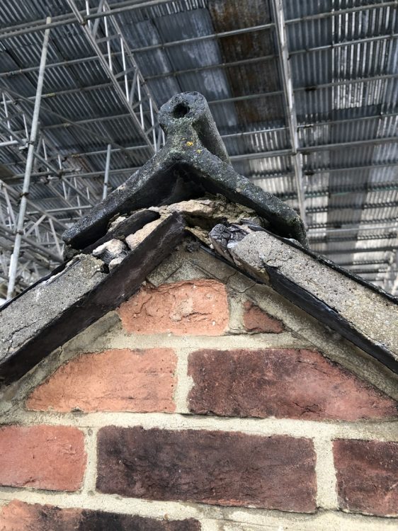 Damaged Gable End