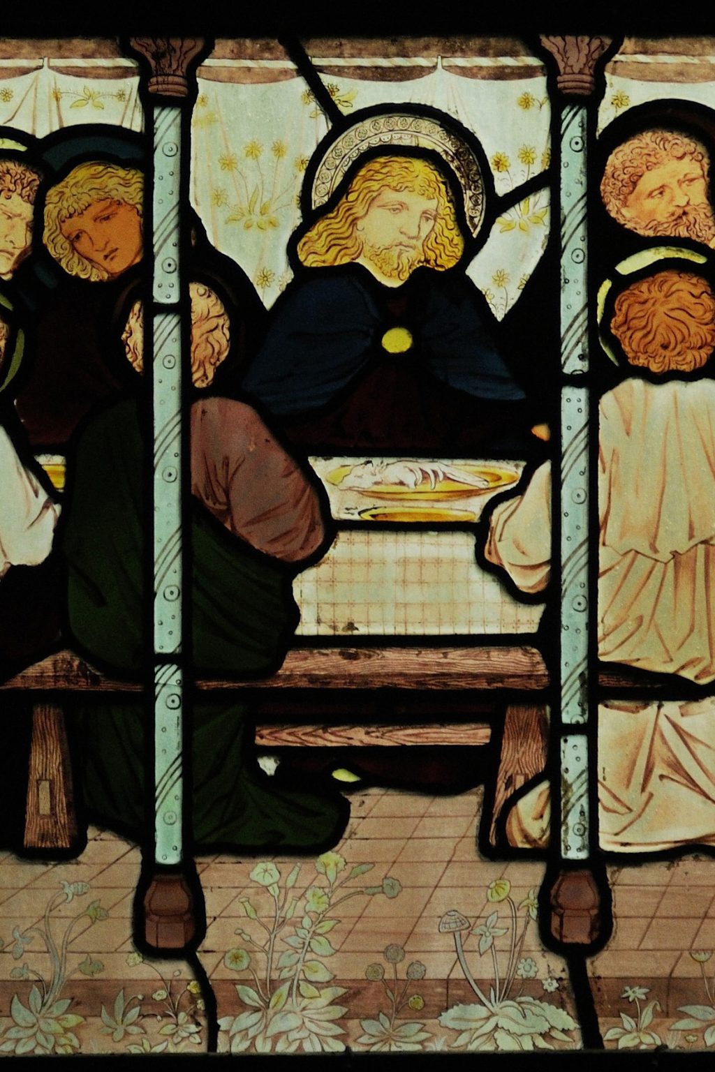 The Last Supper, in the East Window