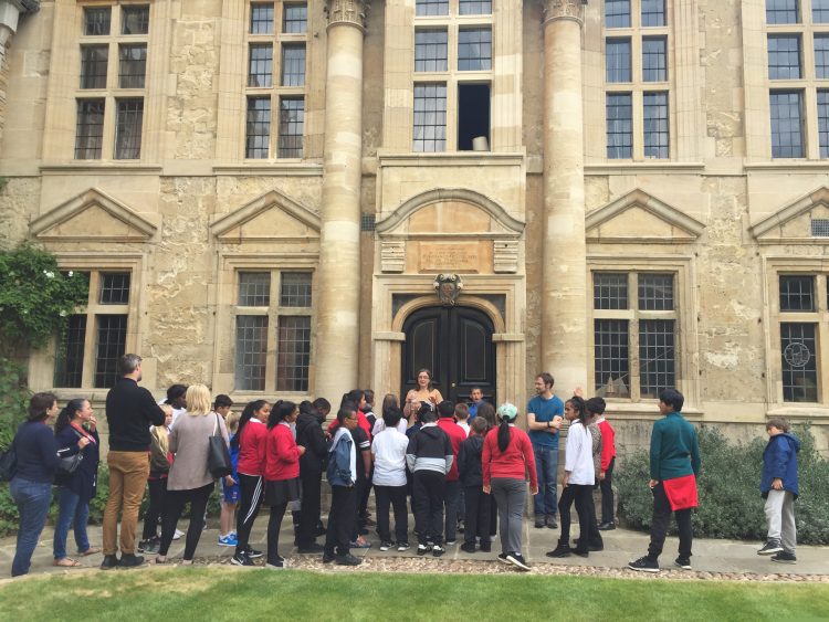 Rose Hill School visit to Teddy Hall Rose Hill School pupils taking a look around the College