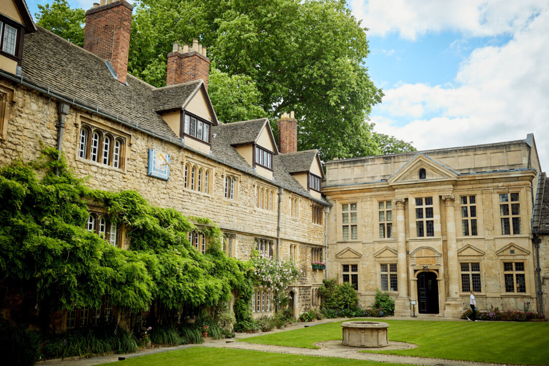 The Front quad and chapel