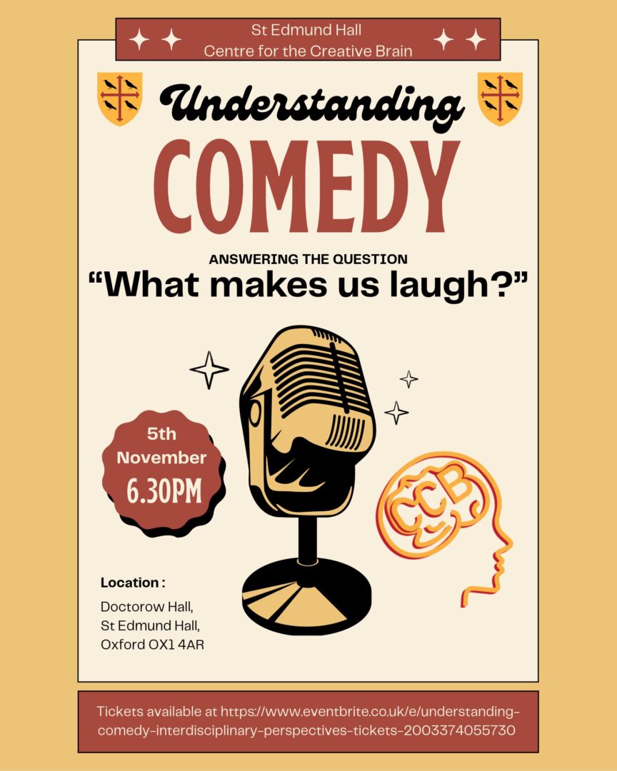 CCB poster for understanding comedy