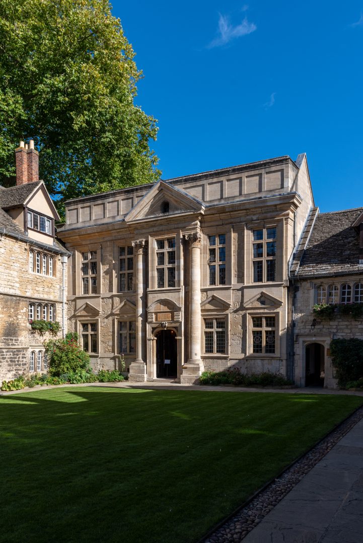 St Edmund Hall Chapel in Octo 2021