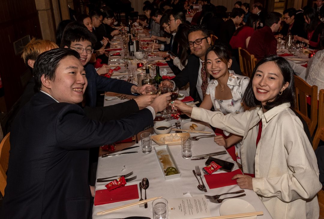 Students at Lunar New Year 2022